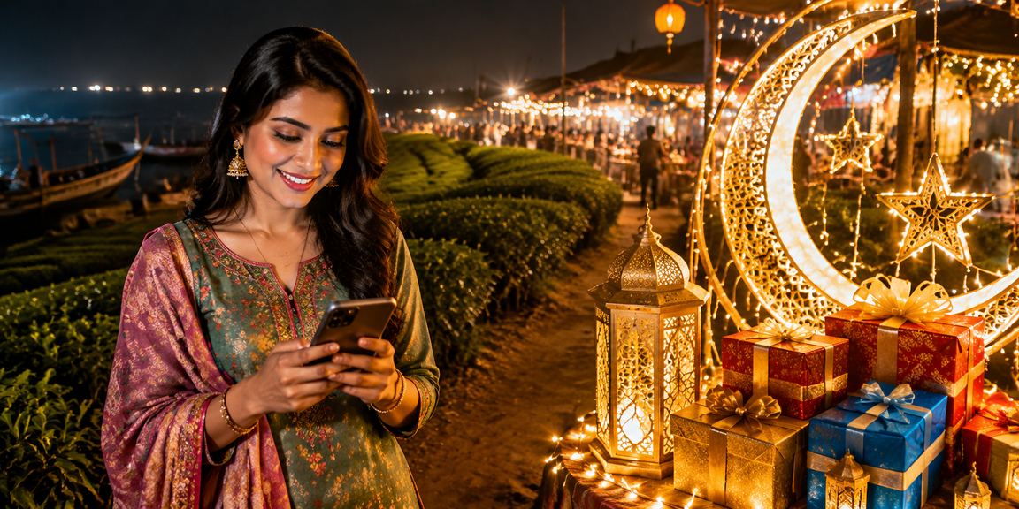 কক্সবাজার মোবাইল ক্যাসিনো ও ঈদ উৎসবের দৃশ্য